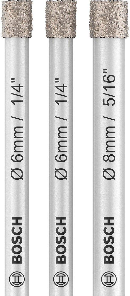 Bosch pro keramische droogboorset 6; 6; 8x66; 66; 66 mm - 2607011...