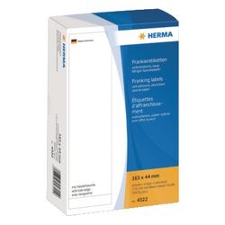 Frankeeretiketten herma
