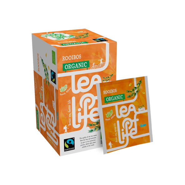 Tea of life fairtrade organic rooibos (25x1,5gr)