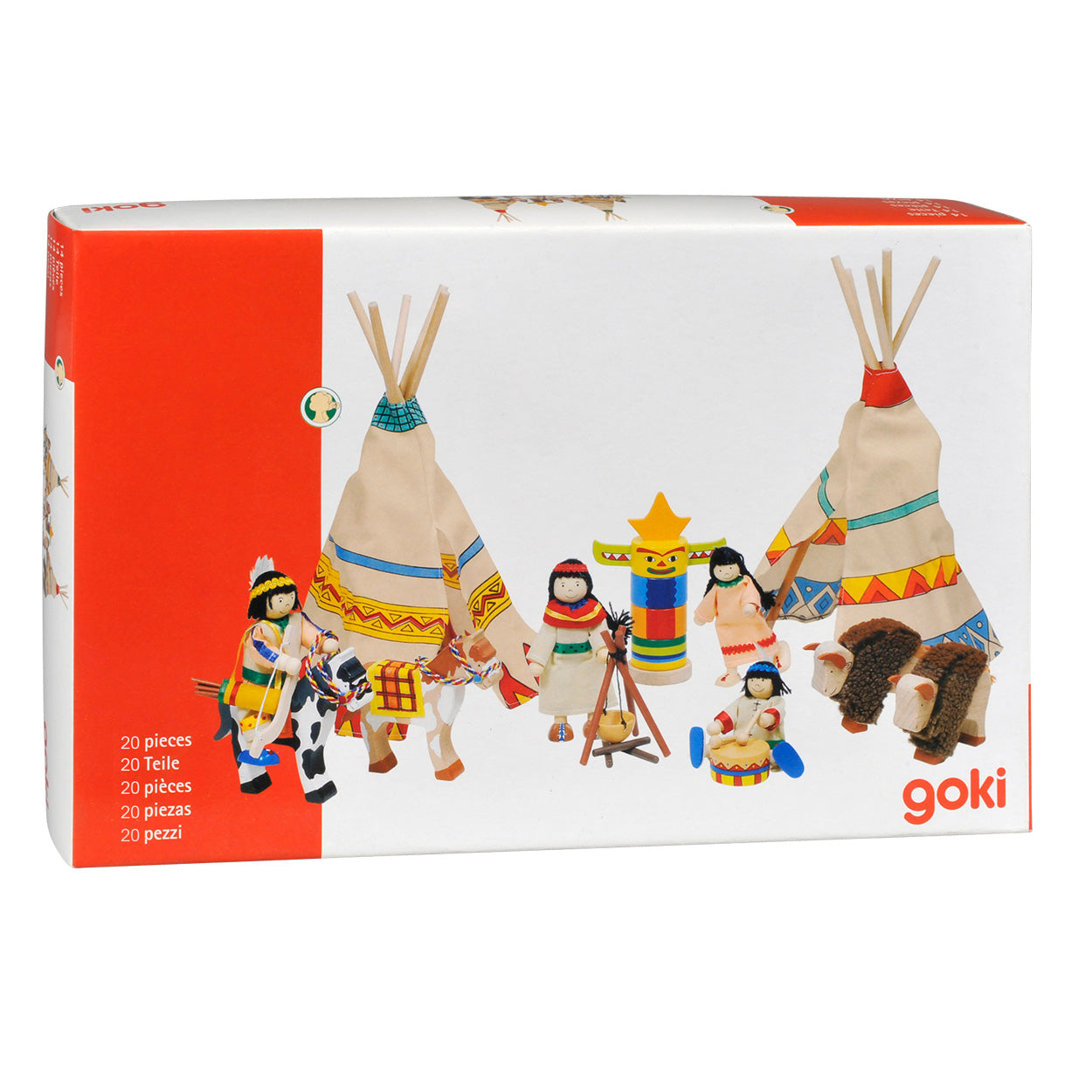 Goki Indianenkamp, ​​14 delig