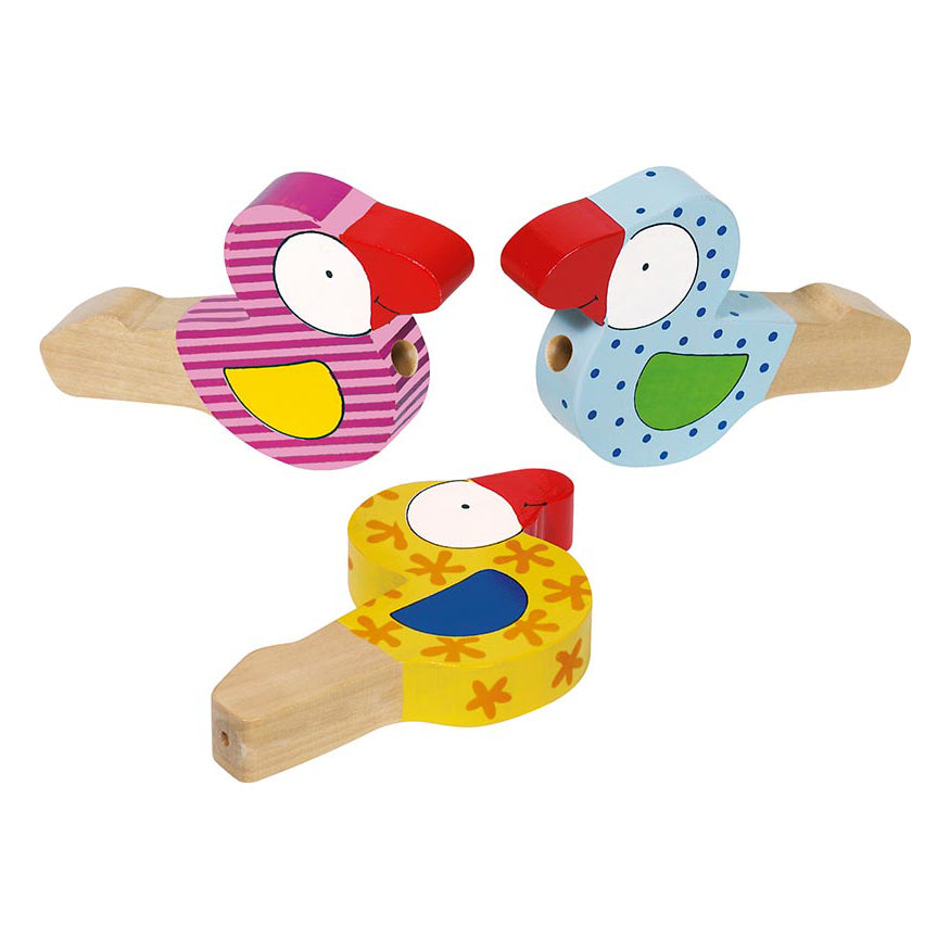 Goki houten vogelfluit