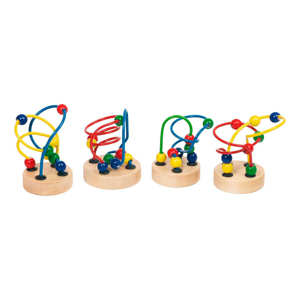 Goki mini kralendoolhof. 7-9 cm. 4 assortie. | 12 stuks