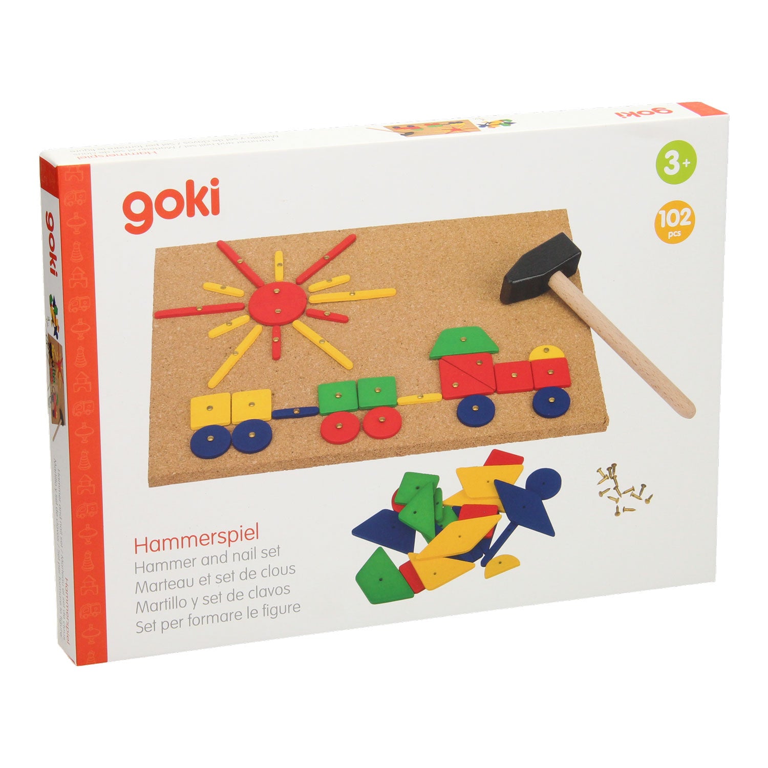Goki xxl hamertje tik, 102dlg.