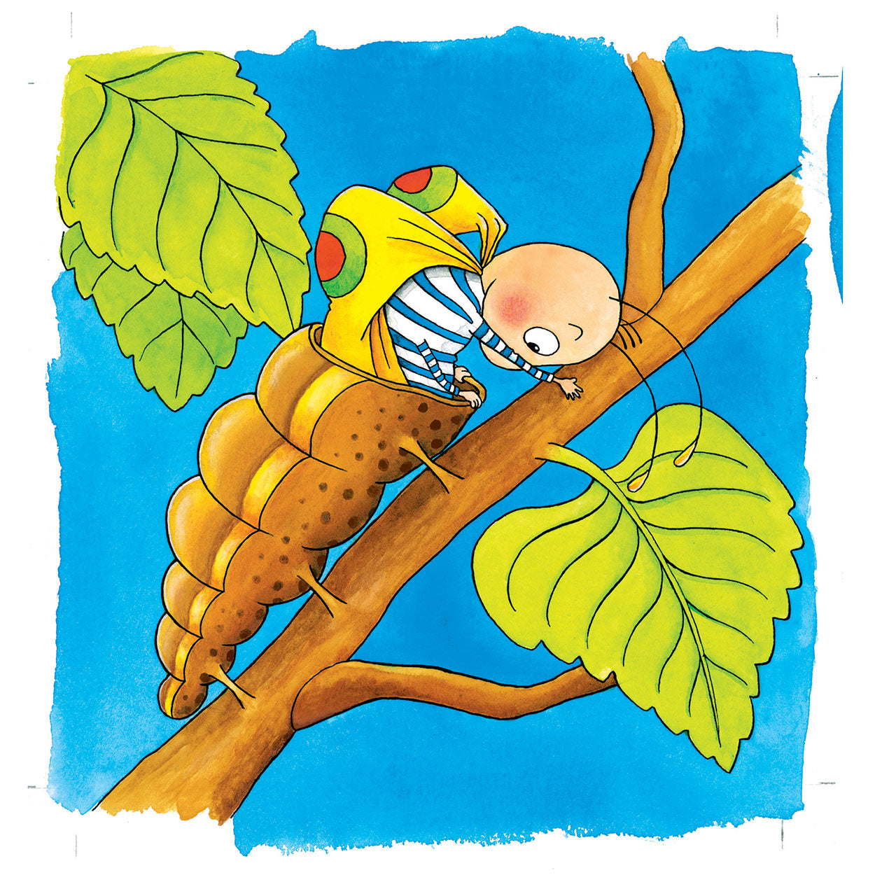 Goki houten lagenpuzzel - vlinder