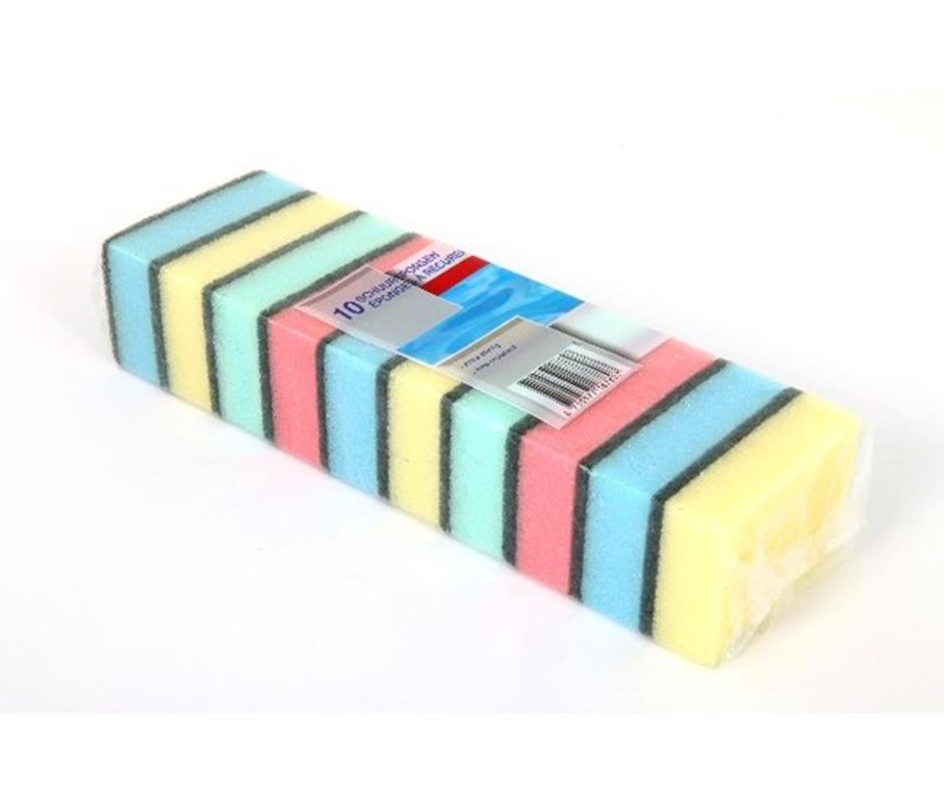 Multy schuursponzen 10 stuks