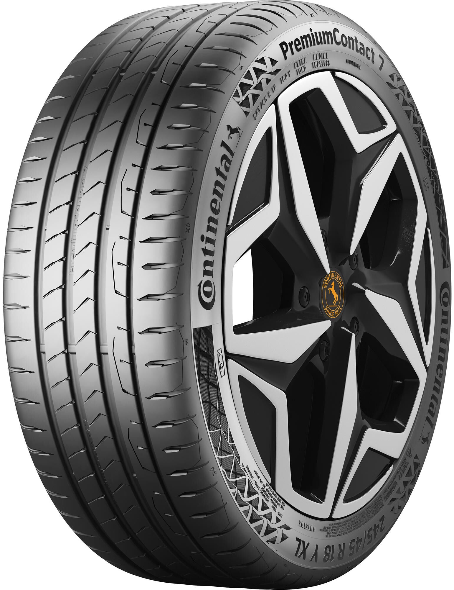 Continental zomerbanden premium contact 7 tires so 225 40r18 92y conti premium contact 7