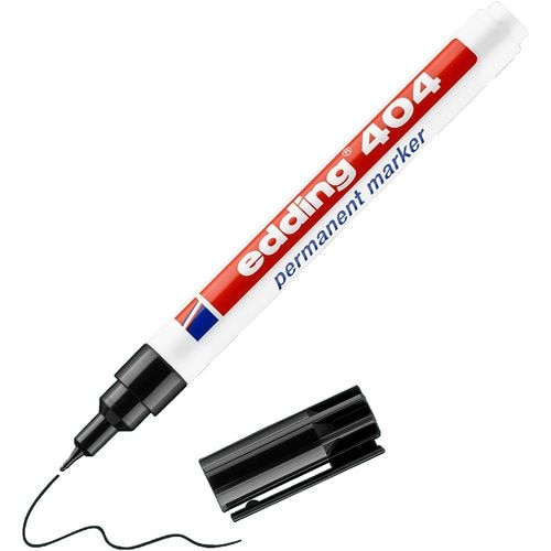 Edding permanente marker 404 medium zwart