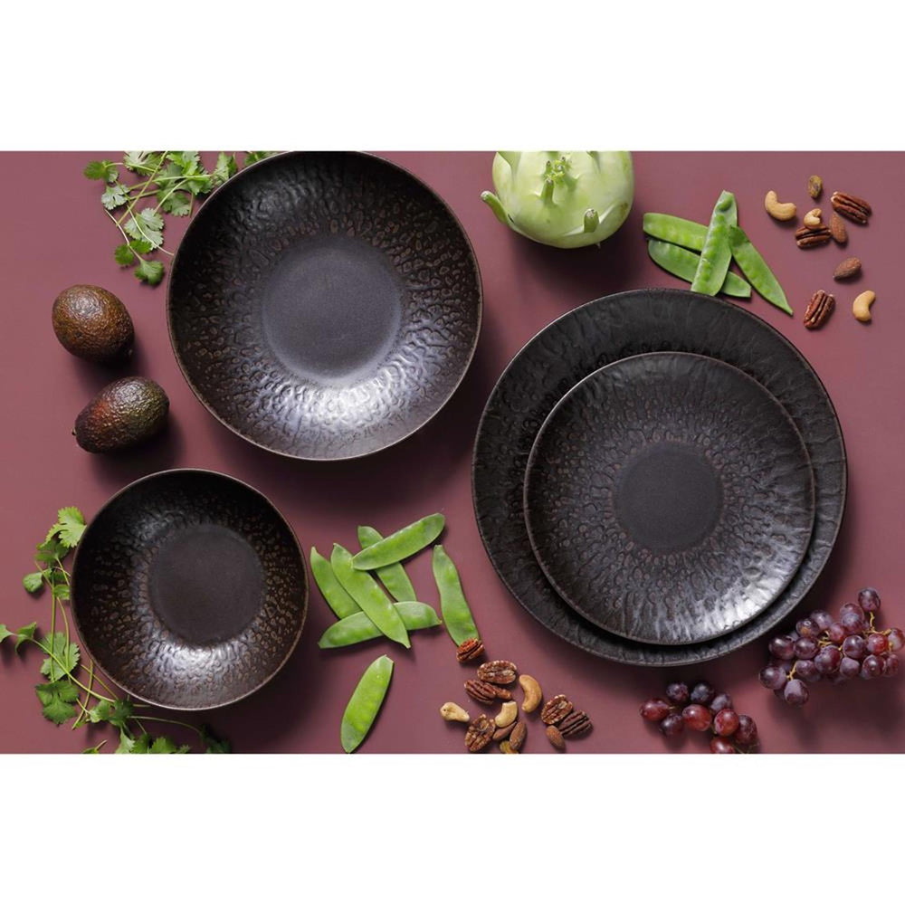 Palmer bord ruston 21cm coupe bruin doos a 6 stuks