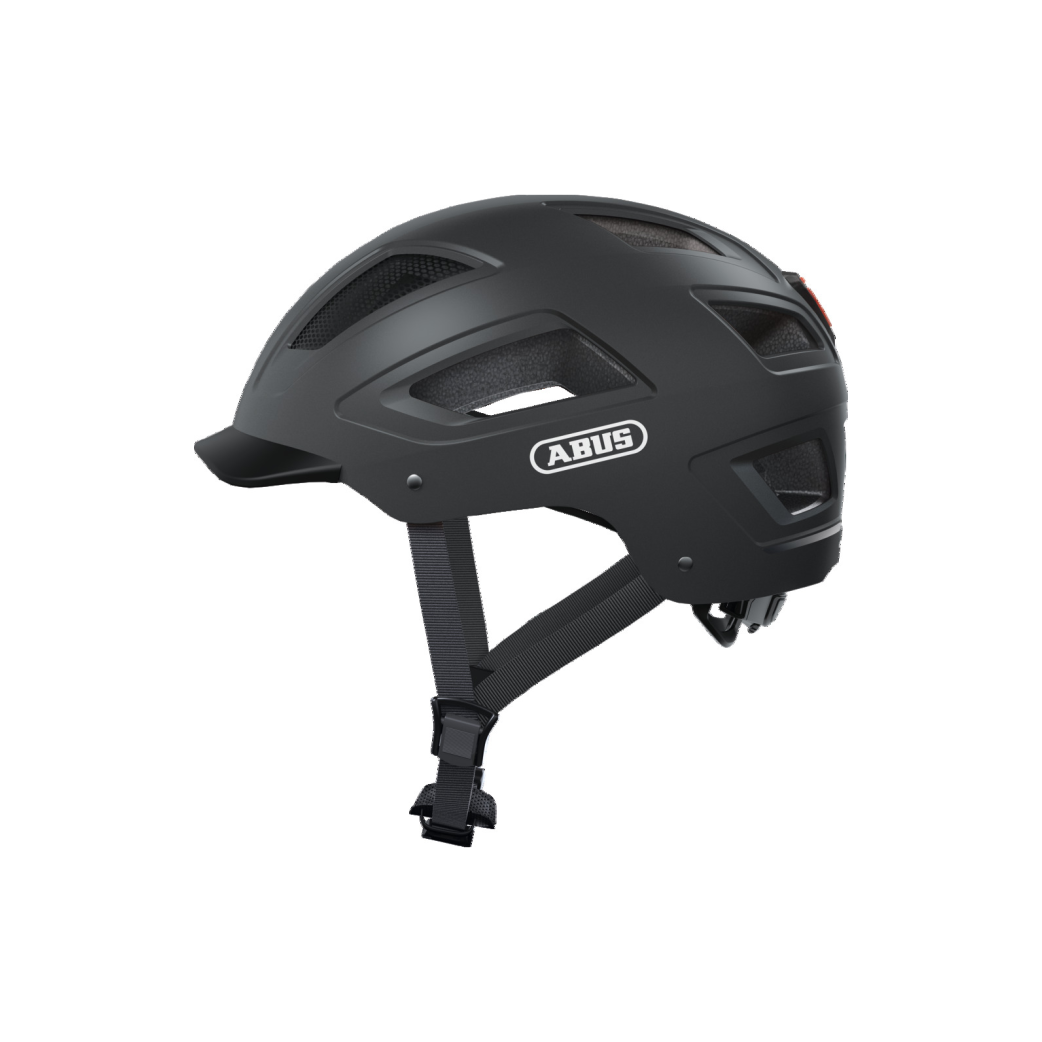 Abus stuurstand Hyban 2.0 fluweel Zwart M 52-58cm