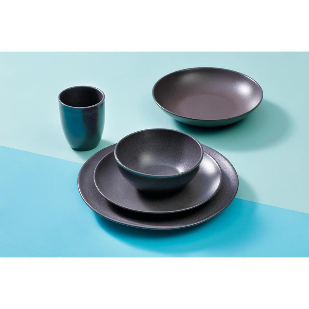 Mammoet spirit bord 21,5cm grijs 6 stuks