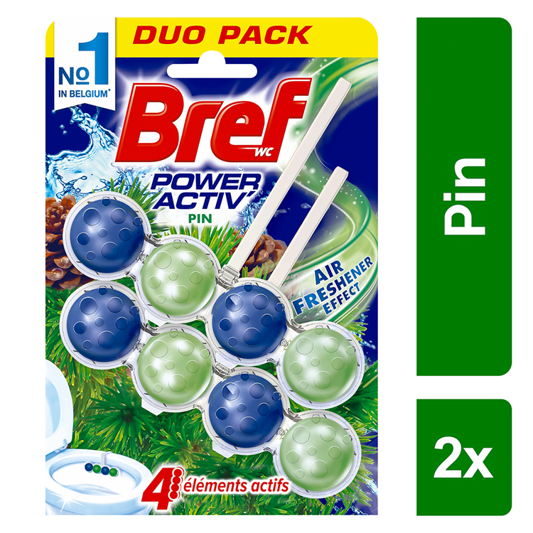 Bref 1005730 - wc power activ den 2x51gr | 10 stuks