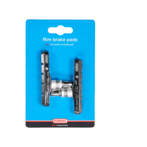 plaquettes de frein V-brake noir 72 x 14 mm 2 pcs