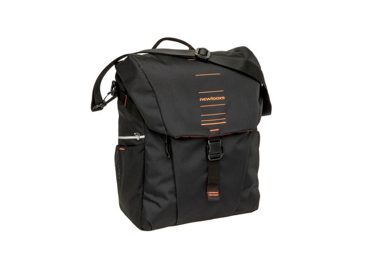 Newlooxs tas new looxs vigo enkel | zwart oranje | 20l