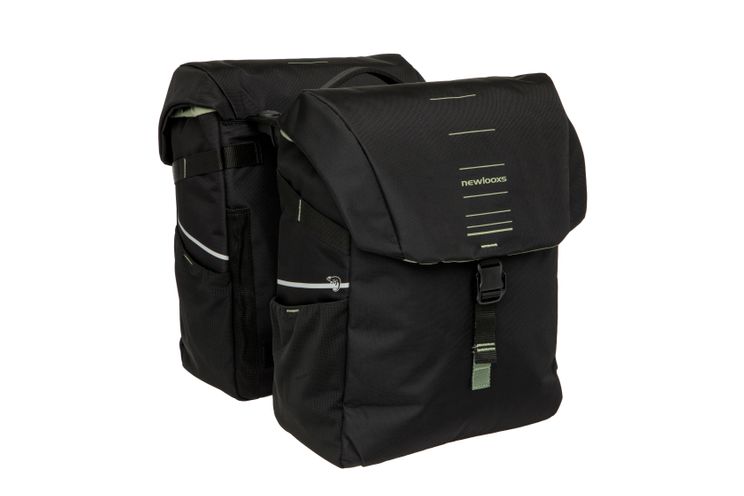 Newlooxs tas new looxs vigo dubbel | zwart groen | rt 2.0 | 40l