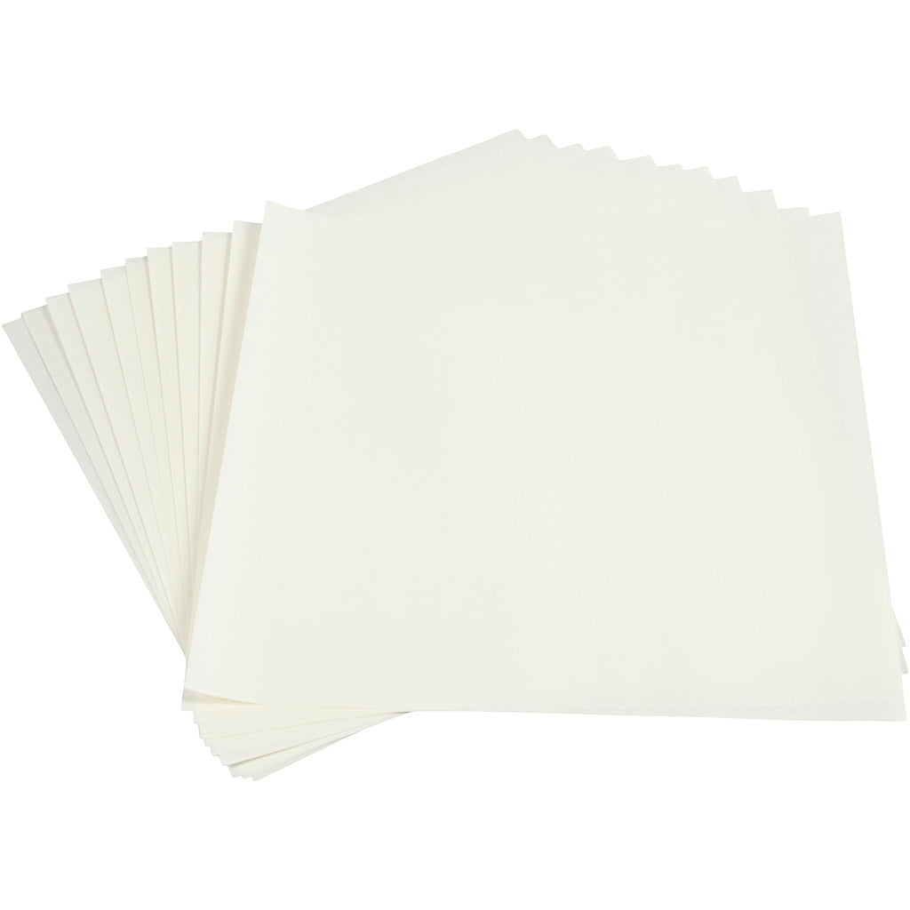 Creative company lantaarnpapier wit, 30x30cm