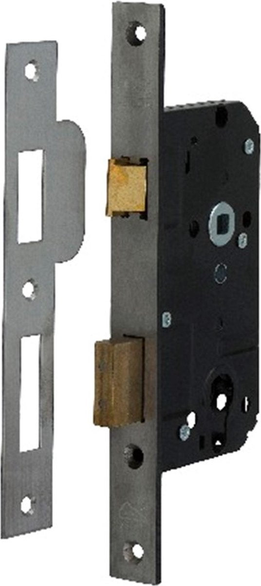Nemef 4139 27-50 - veiligheids deurslot - voor buitendeuren - skg** - doornmaat 50 mm - afstand 72 mm