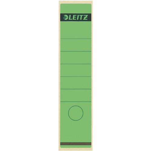 Gekleurde etiketten leitz 1640 61 x 285cm groen zelklvend lang