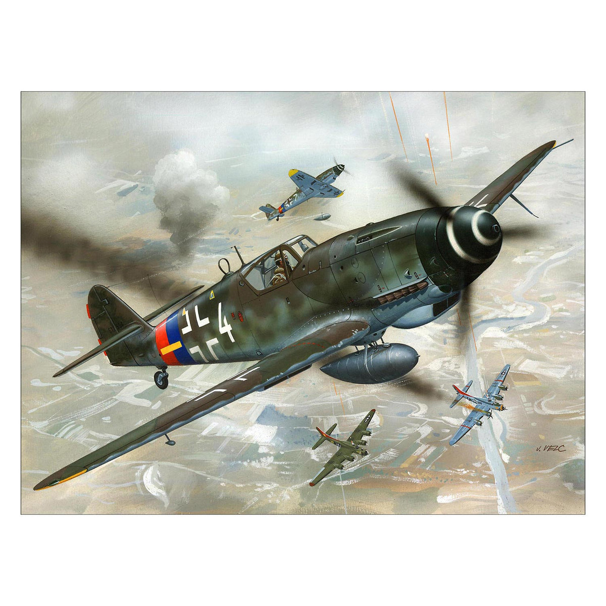 Revell Messerschmitt Bf109 G-10