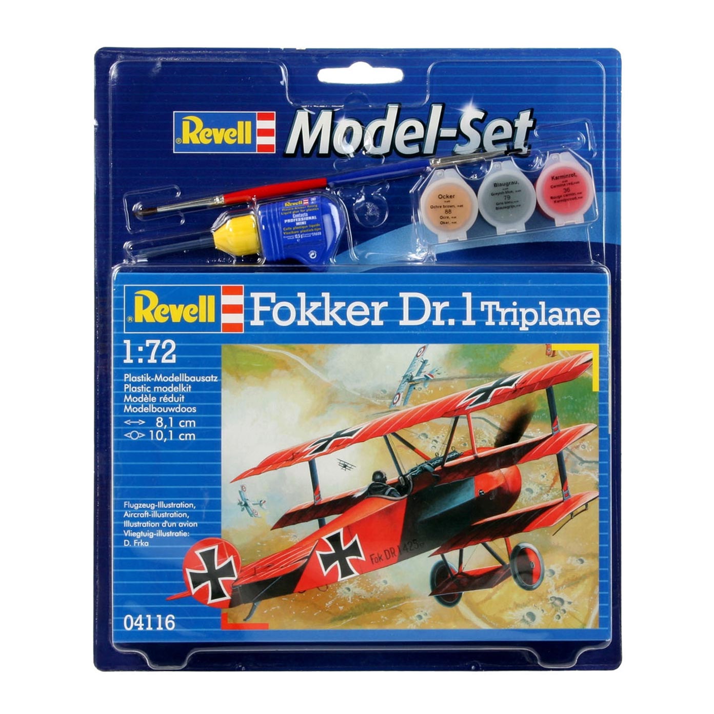 Revell model set - fokker dr.1