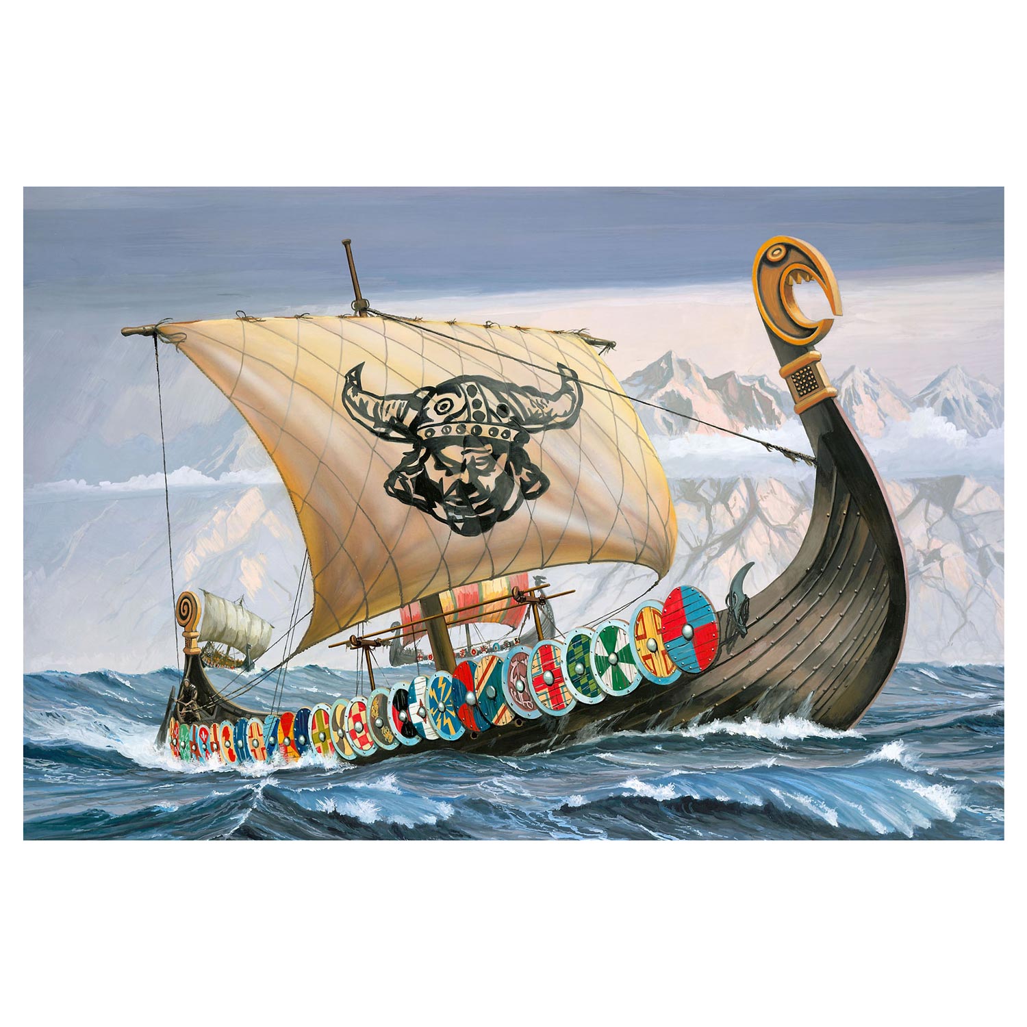 Revell viking ship