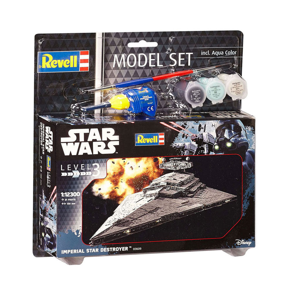 Revell model set imperial star destroyer - incl. basiskleuren verf