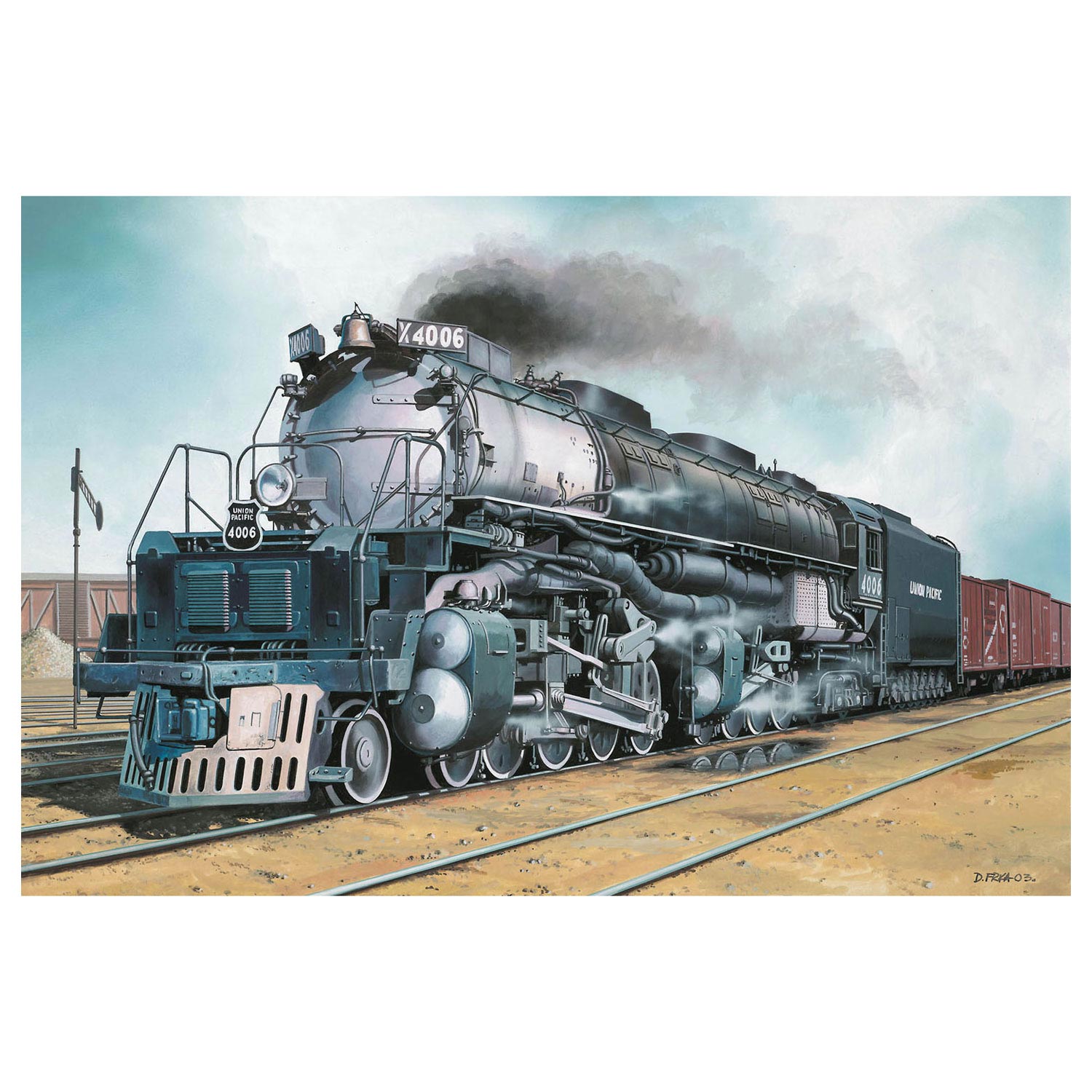 Revell grote jongen lokomotief