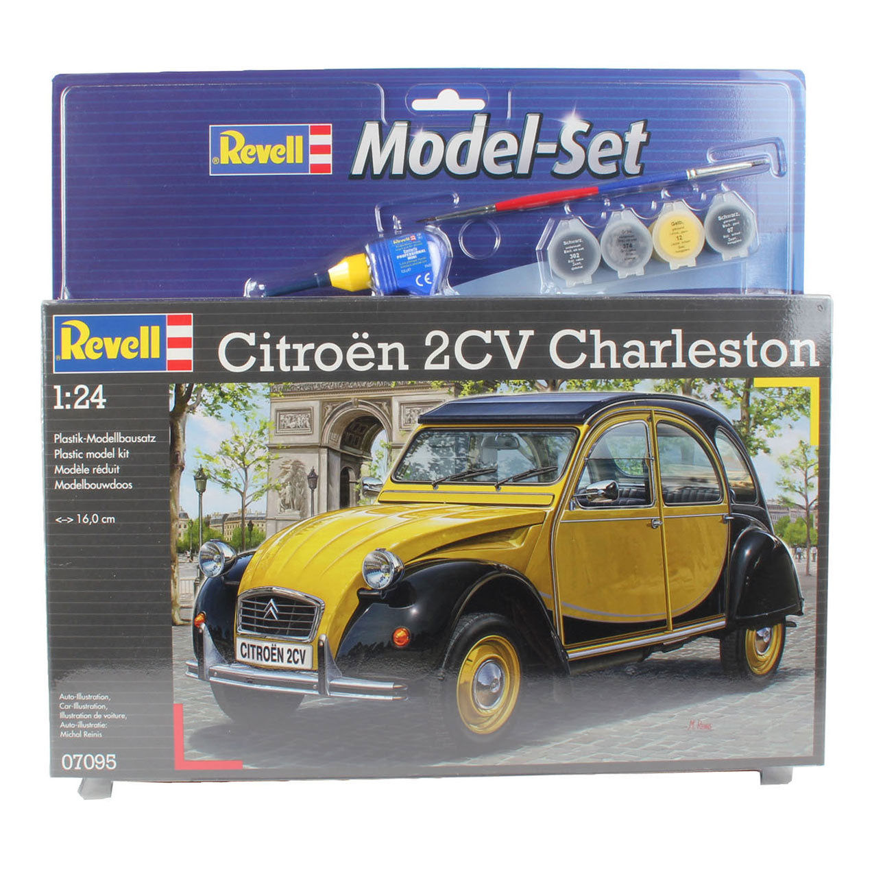 Revell model set citroen 2cv