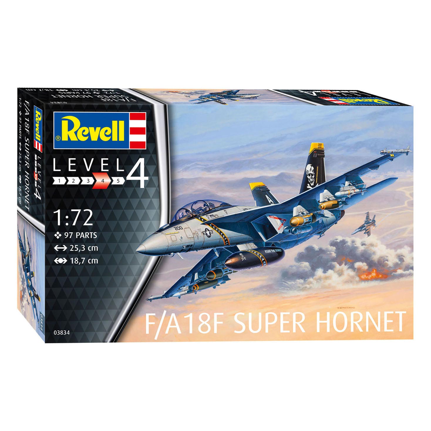 Revell f a-18f super horzel modelbouw