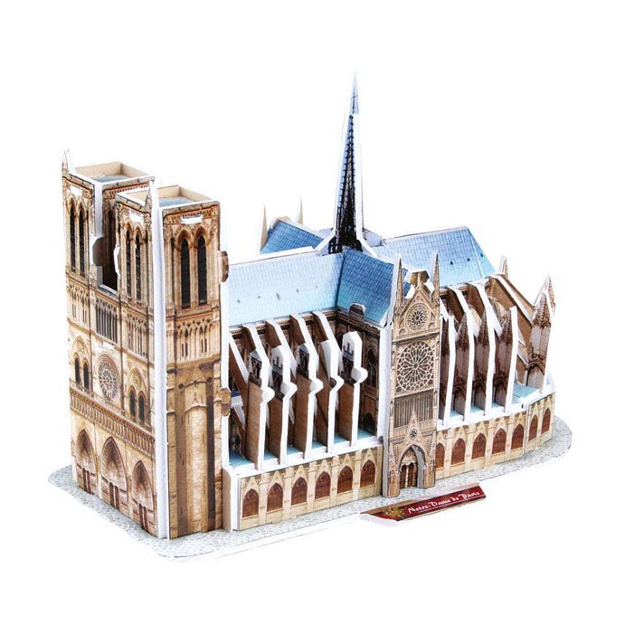 Revell puzzel - 00121 notre-dame de paris 3d puzzel
