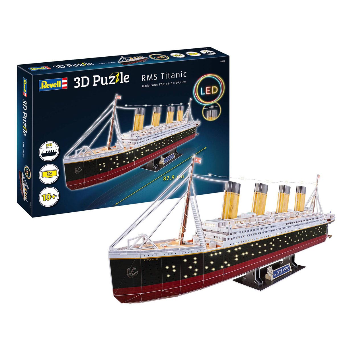 Revell 3D Puzzel Bouwpakket - RMS Titanic LED-editie