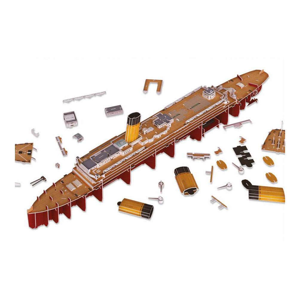 Revell 3d puzzel bouwpakket - rms titanic led edition 266st.