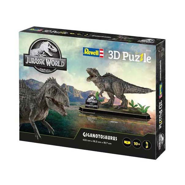 Revell 3d puzzel bouwpakket jurassic world - giganotosaurus - 60dlg.