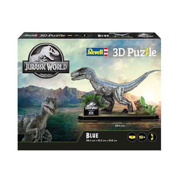 Revell 3d puzzel bouwpakket jurassic world - velociraptor - 57dlg.
