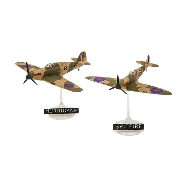 Revell modelbouwpakket - spitfire mk.1a hurricane mk.1 1:144 - 31dlg.