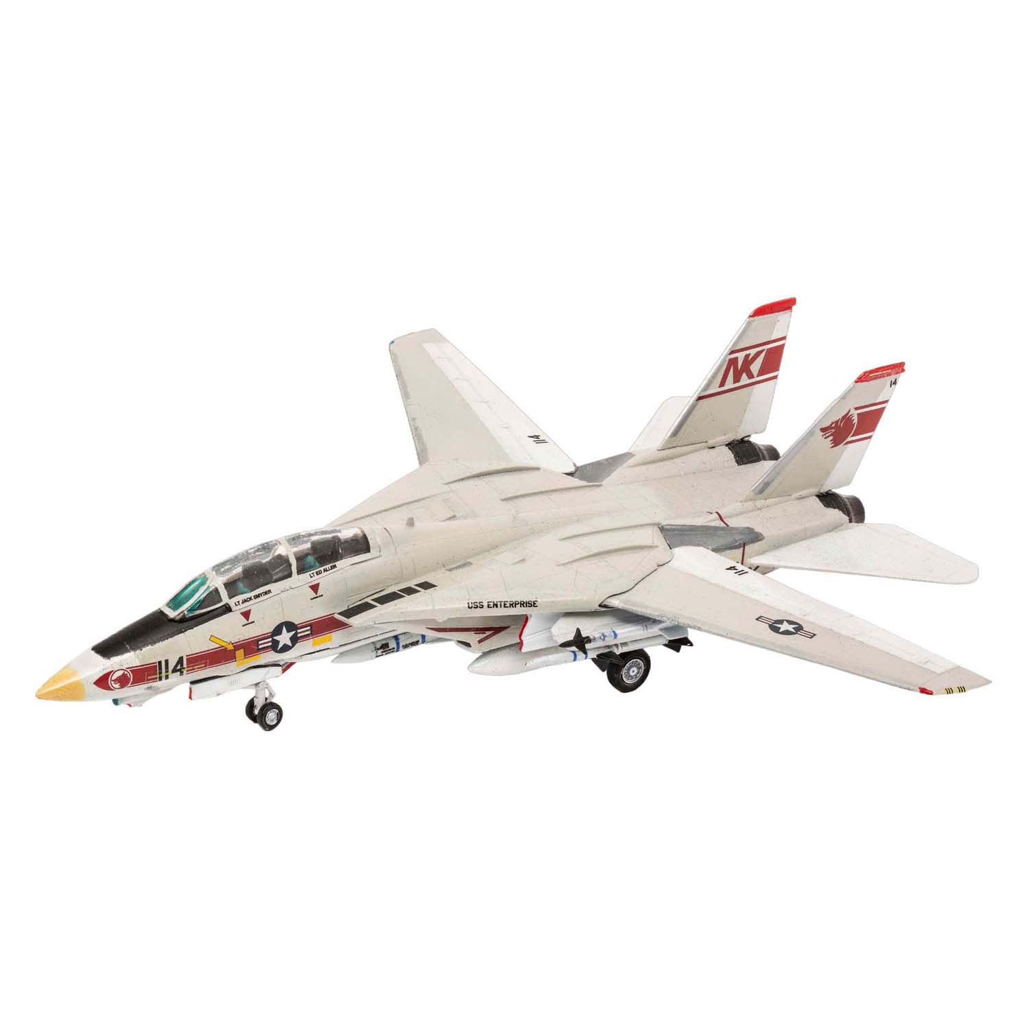Revell modelbouwpakket - grumman f-14a tomcat 1:144 - 49dlg.