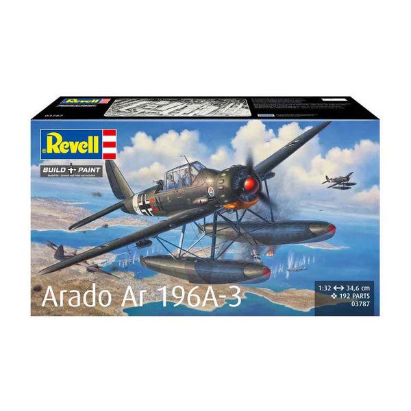 Revell modelbouwpakket - arado ar196a-3 seaplane 1:32 - 192dlg.