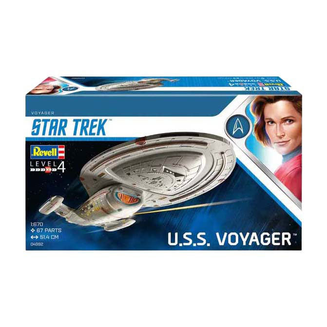 Revell modelbouwpakket - u.s.s. voyager ncc-74656 1:670 - 67dlg,