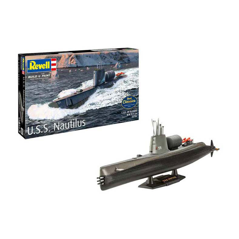 Revell modelbouwpakket - u.s.s. nautilus 1:305 - 30dlg.
