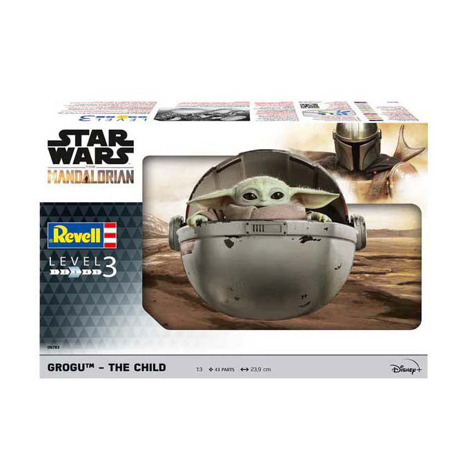 Revell modelbouwpakket star wars - grogu the child the mandalorian 1:3 - 43dlg.