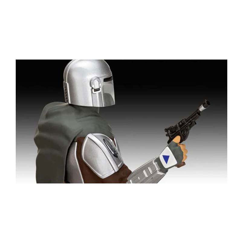Revell modelbouwpakket star wars - din djarin the bounty hunter the mandalorian 1:9 - 60dlg.