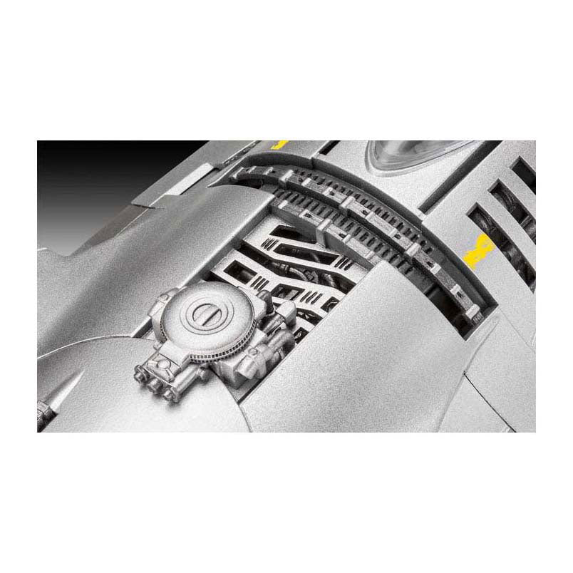 Revell modelbouwpakket star wars - n1 starfighter the mandalorian 1:24 - 77dlg.