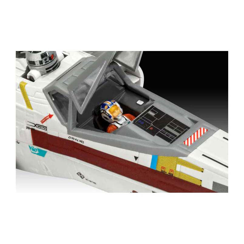 Revell modelbouwpakket star wars - the mandalorian: x-wing of carson teva 1:57 - 38dlg.