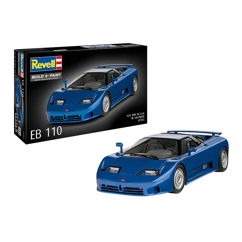 Revell modelbouwpakket - bugatti eb110 1:24 - 148dlg.