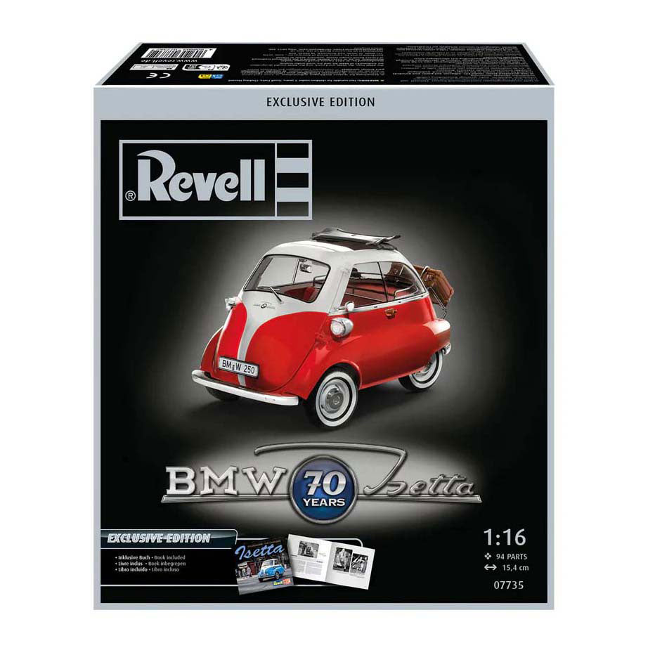 Revell modelbouwpakket - bmw isetta 250 - 70 years of the isetta 1:16 - 94dlg.