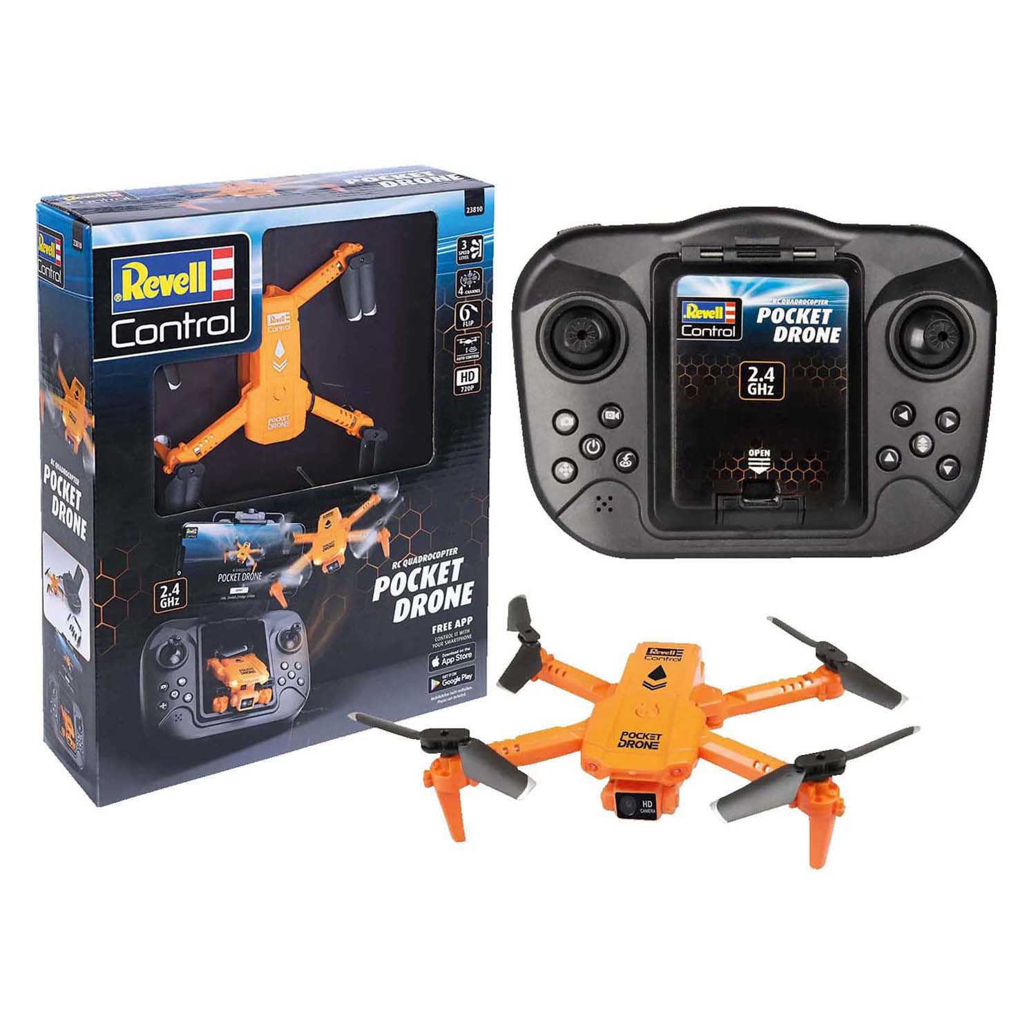 Revell rc quadrocopter pocket drone