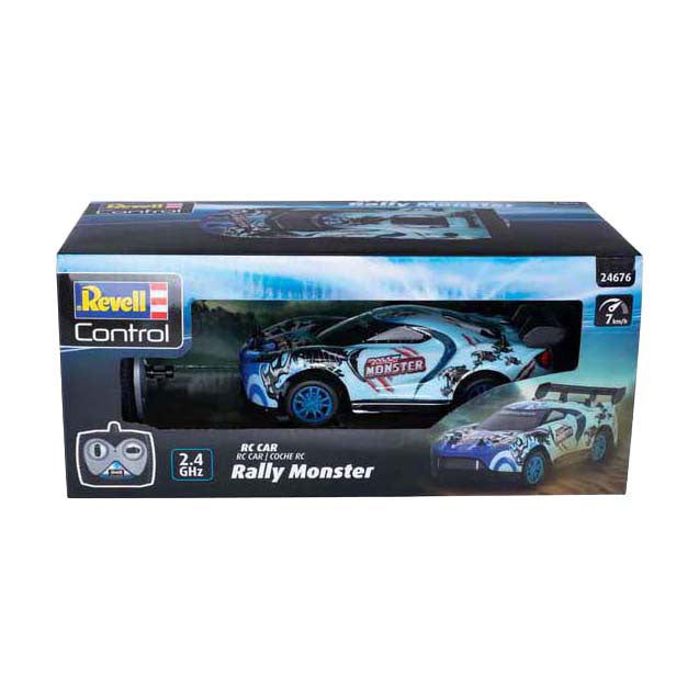 Revell rc 2,4ghz bestuurbare auto - rally monster 1:26