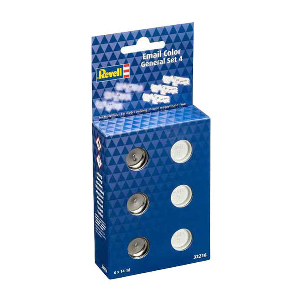 Revell email verf basisset matt en glanzend - 6x14ml