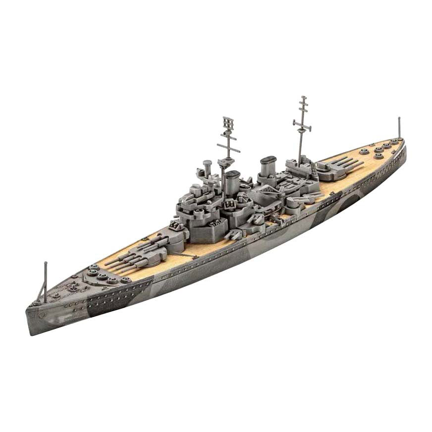 Revell modelbouwpakket - battleship hms duke of york 1:1200 - 45dlg.
