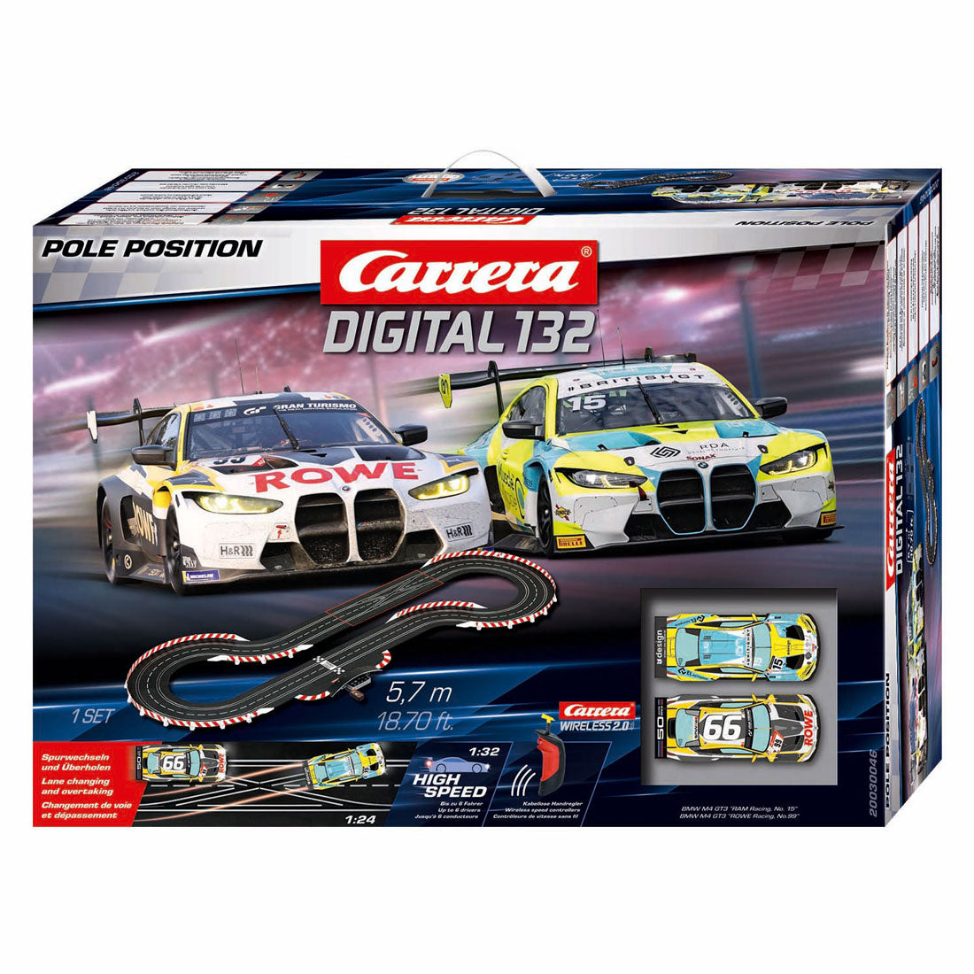 Carrera pole position - racebaan digital 132