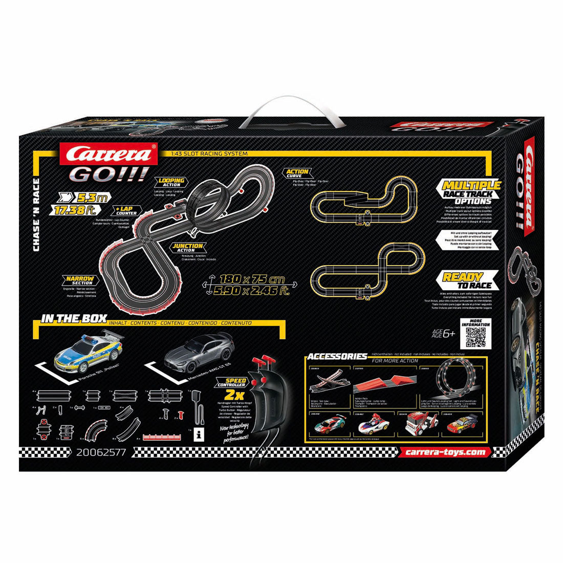 Carrera go!!! racebaan - chasen race